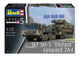 SLT 50-3 Elefant + Leopard 2A4 (1:72) 