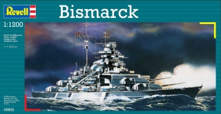 05802 - Bitevní loď Bismarck (Revell 1:1200) 