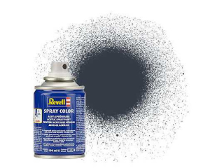 Barva ve spreji - 34178 matná tankově šedá (tank grey mat)(Revell 100ml)