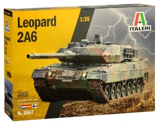 Tank Leopard 2A6 (Italeri 1:35)