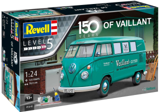 Gift-Set - 150 Years of Vaillant (VW T1 Bus) (Revell 1:24)
