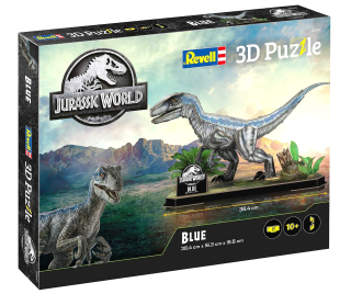 3D Puzzle REVELL - Jurassic World - Blue