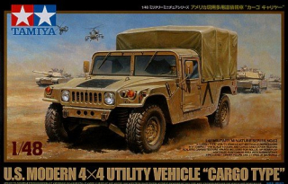 US Modern 4x4 Cargo Truck (Tamiya 1:48) 