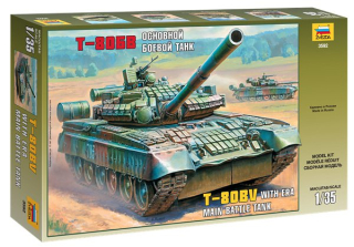 Russian Main Battle Tank T-80BV (Zvezda 1:35)